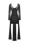 The Gothic Elegant Spider Long Dress DW1061