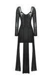 The Gothic Elegant Spider Long Dress DW1061