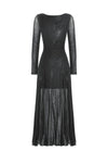 The Gothic Elegant Spider Long Dress DW1061