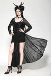 The Gothic Elegant Spider Long Dress DW1061