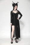 The Gothic Elegant Spider Long Dress DW1061