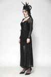 The Gothic Elegant Spider Long Dress DW1061