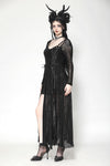 The Gothic Elegant Spider Long Dress DW1061