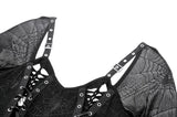 The Gothic Elegant Spider Long Dress DW1061