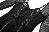 The Gothic Elegant Spider Long Dress DW1061