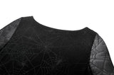 The Gothic Elegant Spider Long Dress DW1061