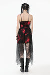 Bloodstained Abyss · Punk Asymmetrical Slip Dress DW1072