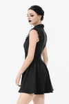 Dolly Sleeveless Button-Front Mini Dress DW1085