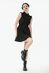 Dolly Sleeveless Button-Front Mini Dress DW1085