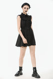 Dolly Sleeveless Button-Front Mini Dress DW1085