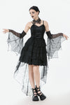Dark Swan Layered Lace Tail Dress DW1097