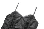 Dark Swan Layered Lace Tail Dress DW1097