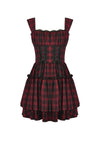 Christmas Plaid Layered Cake Dress DW1118