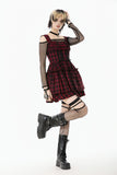 Christmas Plaid Layered Cake Dress DW1118