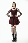 Christmas Plaid Layered Cake Dress DW1118