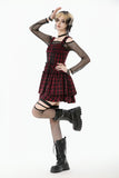Christmas Plaid Layered Cake Dress DW1118