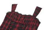 Christmas Plaid Layered Cake Dress DW1118