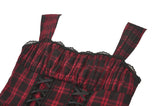 Christmas Plaid Layered Cake Dress DW1118