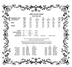 Romantic Gothic Lace Tail Dress DW1119