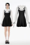 Dolly Lolita Style Faux Two-Piece Ribbon Dress DW1120