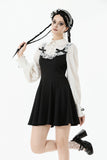 Dolly Lolita Style Faux Two-Piece Ribbon Dress DW1120