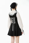 Dolly Lolita Style Faux Two-Piece Ribbon Dress DW1120