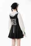 Dolly Lolita Style Faux Two-Piece Ribbon Dress DW1120