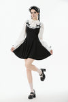 Dolly Lolita Style Faux Two-Piece Ribbon Dress DW1120