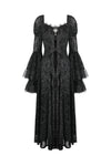 Gothic Royal Jewel-Inspired Vintage Dress DW1123