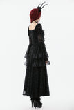 Gothic Royal Jewel-Inspired Vintage Dress DW1123