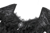 Gothic Royal Jewel-Inspired Vintage Dress DW1123
