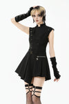 Punk Studded Asymmetrical Dress DW1125