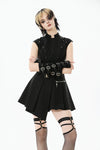 Punk Studded Asymmetrical Dress DW1125