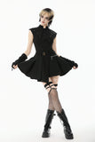 Punk Studded Asymmetrical Dress DW1125