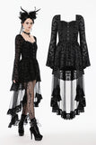 Star & Moon Gothic Lolita Bat Hem Long Dress DW1131