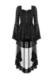 Star & Moon Gothic Lolita Bat Hem Long Dress DW1131