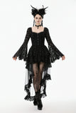 Star & Moon Gothic Lolita Bat Hem Long Dress DW1131