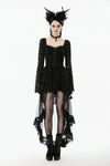 Star & Moon Gothic Lolita Bat Hem Long Dress DW1131