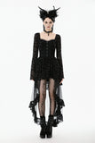 Star & Moon Gothic Lolita Bat Hem Long Dress DW1131