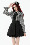 Lolita Dark Striped Preppy Dress DW1141