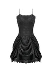 Dark Doll Embroidered Peplum Court Dress DW1158 - Gothlolibeauty