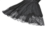 Black Gothic Sweet Bow Lace Lolita Dress DW1159 - Gothlolibeauty