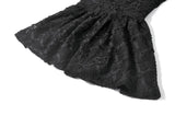 Dark Sacred Lace High-Neck Gothic Dress DW1164