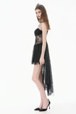 Dark Ritual Gothic Lace Hollow Tail Dress DW1166