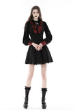 Gothic black blood cross dress DW778