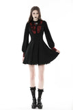 Gothic black blood cross dress DW778