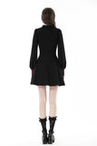 Gothic black blood cross dress DW778
