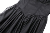 Gothic Black Tulle Feather Fantasy dress DW780