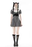 Black white strip lolita dress DW842