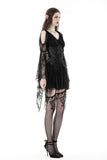Punk locomotive rebel lace dress DW856